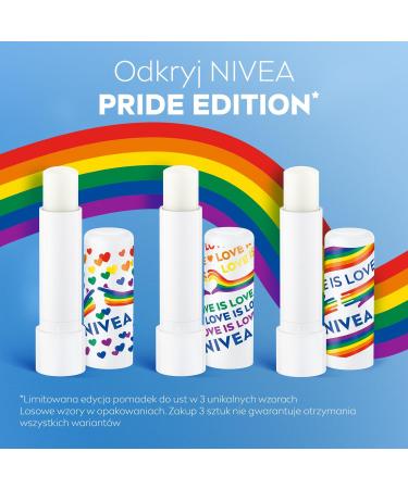  NIVEA NIVEA Pride Kiss Edition Nourishing Lipstick Original Care 4.8 g - Buy Online on GoSupps.com