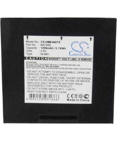 JRINK Replacement Battery for HME BAT400 | Compatible with 400 430 900BP C400 C430 Com400 Com900 Communicators - International Shipping Available - Buy Online on GoSupps.com