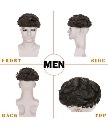 Silk-Co Toupee Extensions for Men - Real Human Hair 7A Light Brown Hair Parts - Premium Quality Male Hair Extensions - Buy Online on GoSupps.com