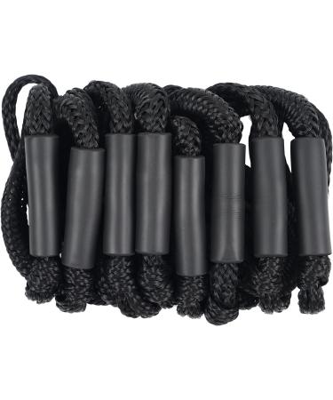 Bungee Dock Line Mooring Rope for Boat 4ft Black - 4 Pack - Buy Online on GoSupps.com