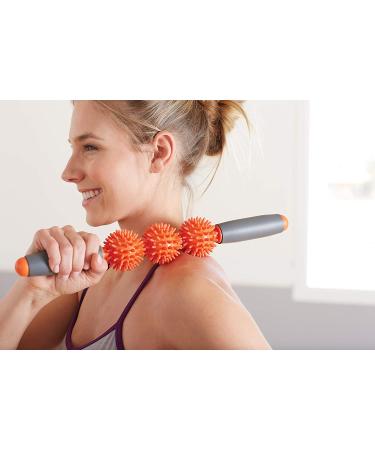 Gaiam Restore Pressure Point Muscle Roller Massage Stick | 05-58255 (Colors may vary) - Buy Online on GoSupps.com