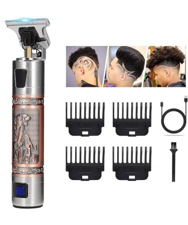 Buy 2BK LCD Display Hair Clippers for Men - Professional Zero Gapped Cordless Hair Trimmer & Grooming Kit for Home Use - Buy Online on GoSupps.com