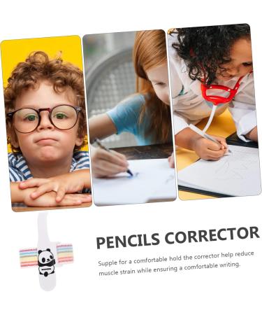 Lurrose Anti-Hook Wrist Brace Students Pens Corrector Writing Trainer Kids Tools Double Layer Fineknit Nylon Colorful 10.5X7X3.5CM - Buy Online on GoSupps.com