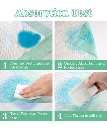 MILDPLUS Bed Pads with Adhesive Strips 30'' X 36'' Disposable Underpads Extra Large Thicker Incontinence Pads for Unisex Adult  Senior  Kids and Pet (30 Count) 30" X 36" (With Strips) 30 - Buy Online on GoSupps.com