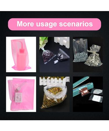 300pcs Pink Tattoo Wash Bottle Bags - Disposable Squeeze Bags for Tattoo Supplies - Buy Online on GoSupps.com