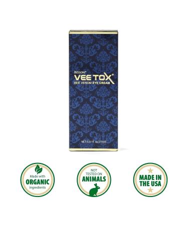 Renove VEE TOX Anti Aging Eye Cream - Bee Venom & Swiss Apple Stem Cell 0.51fl oz - Buy Online on GoSupps.com
