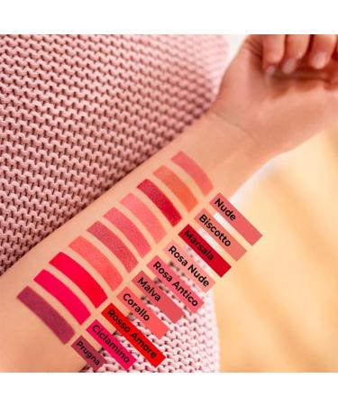  Bottega Verde Bottega Verde - Lipstick Love - Creamy Satin Lipstick with Pomegranate Flower Extract - Red Love - Buy Online on GoSupps.com