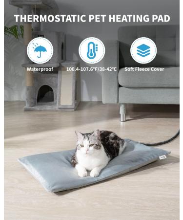 Toozey Weatherproof Heated Cat House with Pet Heating Pad - Indoor/Outdoor Shelter for Cats and Small Dogs - Buy Online on GoSupps.com