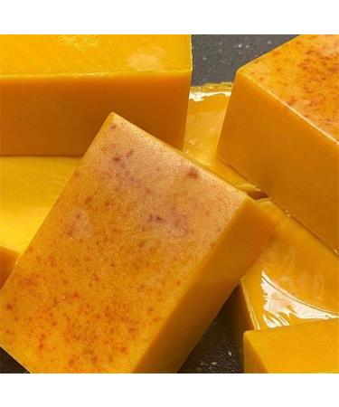Lemon Turmeric & Kojic Acid Soap turmeric face soap Kojic Acid Soap Lemon Turmeric Kojic Acid Soap Keeps Skin Moist Reduces Uneven Skin Tone (1pc) - Buy Online on GoSupps.com