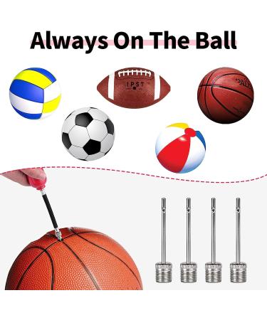 MoTrust Stainless Steel Air Pump Needles - Premium Inflation Needles for Football, Basketball, Soccer, Volleyball, Rugby Balls - 16 Pack with Portable Storage Box - Buy Online on GoSupps.com