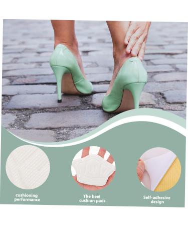 FOMIYES 12 Pairs Cuttable Self-Adhesive Heel Pads for Women - Comfortable Half Size Stickers for Heels Sneakers & House Shoes - Heel Guards & Booties Accessories - Buy Online on GoSupps.com