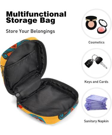 Womens Gothic Punk Storage Pockets - Stillpad Holder with Skull & Flower - Portable Feminine Product Bag - Buy Online on GoSupps.com