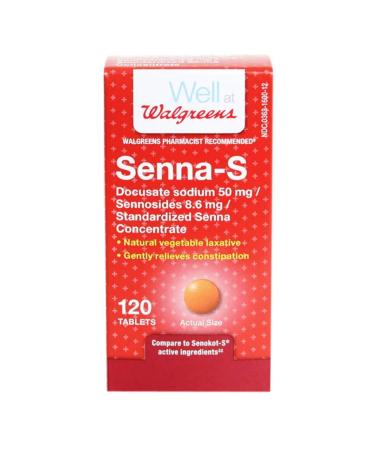 Walgreens Senna-S Tablets 120 ea