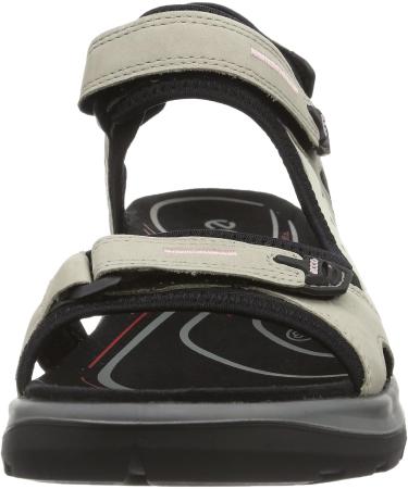 ECCO Women's Yucatan Sport Sandal 8-8.5 - Atmosphere/Ice/Black | Comfortable and Stylish - Buy Online on GoSupps.com