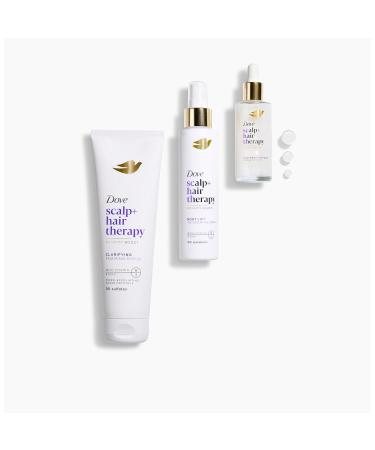 Dove Density Boost Clarifying Foaming Scrub - Gentle Scalp Exfoliation with Vitamin B3 & Zinc | 9 oz - Sulfate-Free Hair Therapy - Buy Online on GoSupps.com