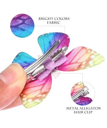 Beaupretty Colorful Butterfly Hairpins Set for Wedding & Parties - 10pcs Infants Bridal Headwear Accessory - Buy Online on GoSupps.com