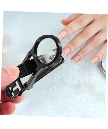 Housoutil Magnifying Glass Nail Clippers Manicure Clippers Toenail Clippers Cute Nail Clippers Baby Nail Clippers Magnifier Nail Trimmer Elder Stainless Steel Advanced Armor - Buy Online on GoSupps.com
