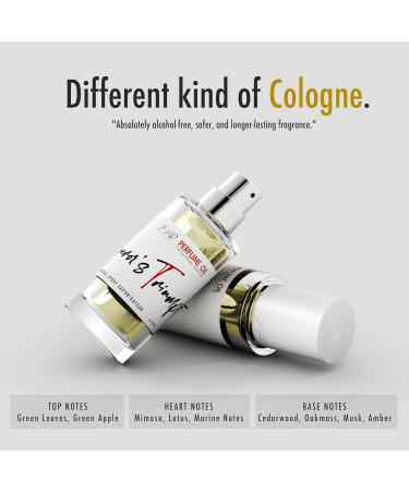 Cologne for Him Men Perfume Oil Oceanic Notes EDT Spray Parfum 0.5FL.OZ(10mL) - TSA Ready - Buy Online on GoSupps.com