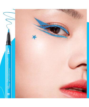 12 Colored Eyeliners Pen Set Waterproof Smudge-Proof Eye Shadow Pencil Liquid Eyeliner Makeup Set Long-Lasting High Pigmented Rainbow Eyeliner Pencils Kit Glitter Eye Liners for Women #39*12colour - Buy Online on GoSupps.com