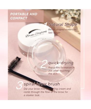 Eyebrow Styling Gel Long-Lasting Hold | Styling Gel - for Travel Business Trips Outdoors School Girlfriend Wife Friend Sister Daughter - Buy Online on GoSupps.com