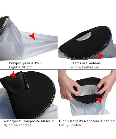 Adult Waterproof Foot Cast Cover - Shower Protector for Bandages & Plasters (Foot) - Buy Online on GoSupps.com