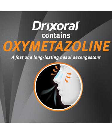 Drixoral No Drip Cool Menthol Spray Cooling Sensation with 12 Hour Relief 15ml - Buy Online on GoSupps.com
