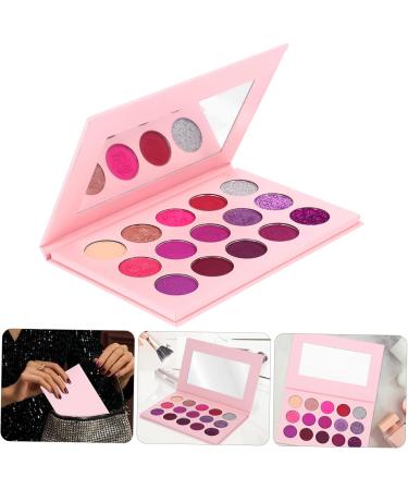 Beatifufu 15 Eyeshadow Palette Colorful Eyeshadow Woman Eyeshadow Compact Glitter Eyeshadow Purple - Buy Online on GoSupps.com