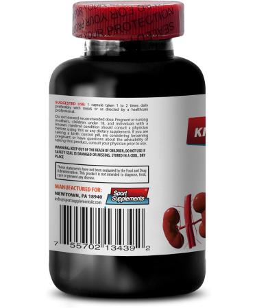 Immune Support & Kidney Cleanse Supplement - Cranberry Vitamins for Detox & Repair - 60 Capsules - Buy Online on GoSupps.com