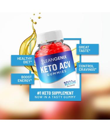 (2 Pack) LeanGenix Keto ACV Gummies - Advanced Formula LeanGenix Keto Plus ACV Weight Management Gummies Apple Cider Vinegar LeanGenix ACV Dietary Supplement Reviews Men Women (120 Gummies) - Buy Online on GoSupps.com
