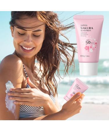 Lotion solaire visage et corps | 30 g de cr me solaire SPF 50 | Cr me solaire hydratante pour le visage | La cr me solaire prot ge contre les rayons UVA/UVB pour r g n rer l'humidit la peau s che - Buy Online on GoSupps.com