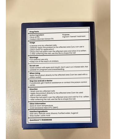 Ingrown Toenail Treatment Kit - Easy Home Relief for Men & Women | Ingrown Toenail Removal Solution - Buy Online on GoSupps.com