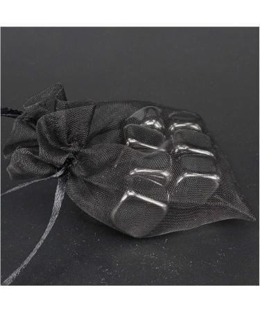 TRUSTTWO Black Lodestone Magnetite Tumbled Stone Wicca Message Reiki Crystal Healing 7Pc The New - Buy Online on GoSupps.com