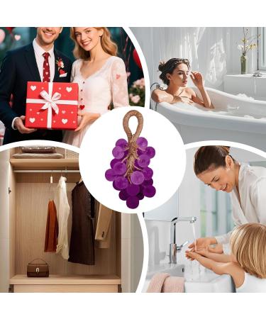 Handmade soap handmade solid shampoo grape bouquet natural soap for women and men body care hand care skin blemishes shower travel - Buy Online on GoSupps.com