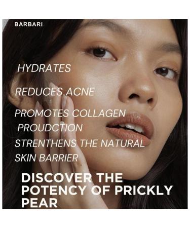 BARBARI Prickly Pear Oil Hydrating & Revitalizing Face Hair & Body | Luxury Generally Used on Face Supports Skin Elasticity & Radiance Multi-Purpose (15ml) - Buy Online on GoSupps.com
