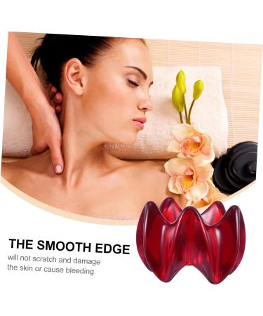 Buy Minkissy Gua Sha Massage Tool - 2-Piece Red Facial & Body Muscle Massager Board for Deep Tissue Relief | International Shipping Available - Buy Online on GoSupps.com