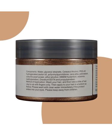Temporary Hair Color Wax - Easy Washout Hair Dye for Halloween & Cosplay (Brown 4.23 oz) | Vibrant Hair Spray Color for Parties - Buy Online on GoSupps.com