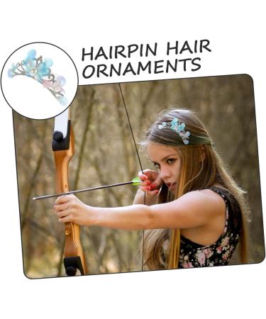 Ipetboom Rhinestone Comb Rhinestone Bobby Pins Headband Wig Hair Pin The Crown Hair Clip Hair Barrettes Tiara Girls Headpiece Girl Hairpiece Metal Rhinestones Miss Hair Comb - Buy Online on GoSupps.com