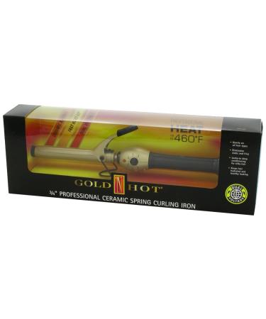Gold N Hot Professional Ceramic Spring Curling Iron - 3/4 Inch | Best International Shipping & Quality Styling Tools - Buy Online on GoSupps.com