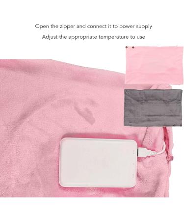 Shop Ultimate Heated Warm Scarf - 3 Gears USB Electric Heating Soft Fluff Temperature-Timing Function (Pink) - Stay Cozy Anywhere! - Buy Online on GoSupps.com