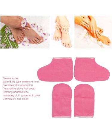 Spa Liners For Pedicure Paraffin Wax Bath Glove and Bootie Paraffin Wax Gloves For Hand and Feet Thick Heat Insulated Terry Cloth Used For Paraffin Wax Treatment - Buy Online on GoSupps.com