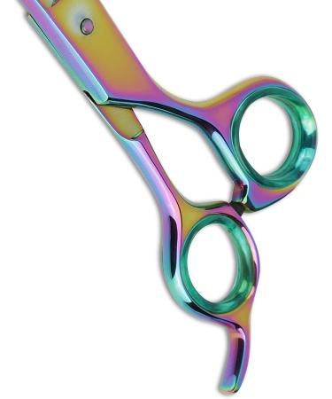 Sharf Gold Touch 6.5 42-Tooth Rainbow Thinning Shear for Dogs - Japanese Stainless Steel Pet Shears - Buy Online on GoSupps.com