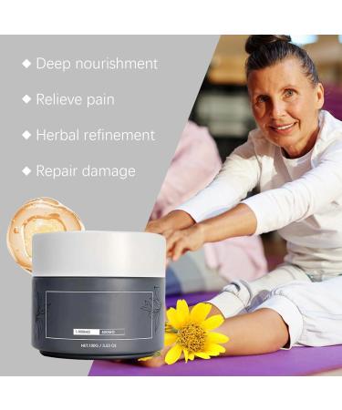 Foot Cream - Natural Moisturizing Body Balm with 3.4oz Size Feet Hydration Skin Repair with Smooth Texture Skincare Nourishing Formula Daily Comfort for Travel Workout - Buy Online on GoSupps.com