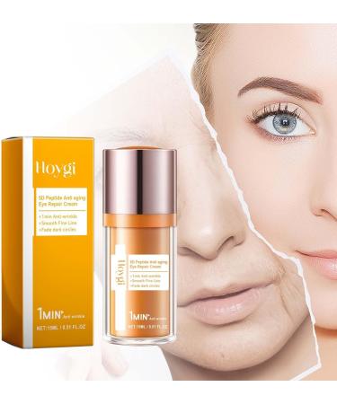 Peptide Eye Cream Anti-Wrinkle Moisturizer for Puffy Eyes Fine Lines Dark Circles Lifting & Firming 15ml - Buy Online on GoSupps.com