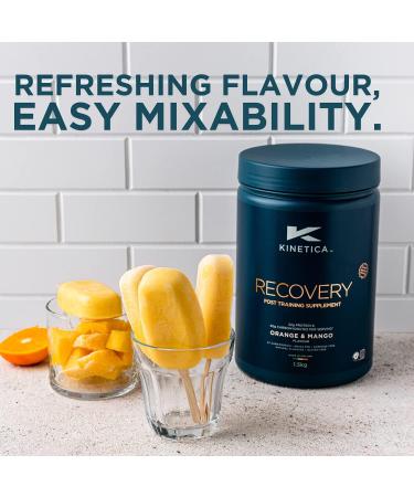 Kinetica Recovery Powder Orange & Mango 1.5kg - Muscle Repair & Energy Replenisher - Buy Online on GoSupps.com