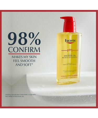 Eucerin pH5 Shower Oil 400ml - Gentle Cleansing & Hydrating Formula - Buy Online on GoSupps.com