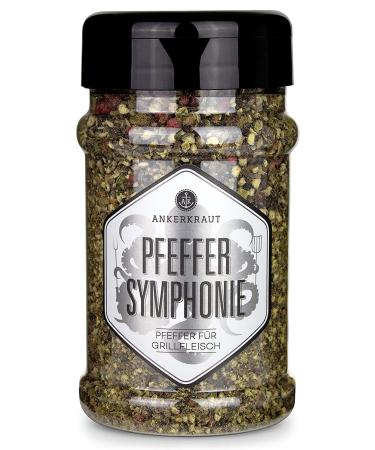 Anchor herb pepper symphony 160g in the spreader pepper mixture roughly pushed refined with pink berries and allspice chrowned 160 g (1 Pack)