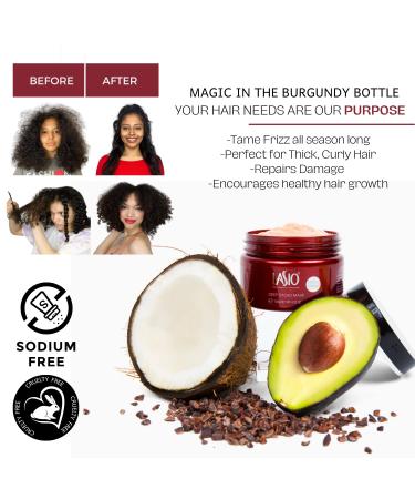 Lasio HYPERSILK Deep Cacao Mask - Keratin Infused Treatment for Thick, Wavy, Curly Hair - 4.23 Fl. Oz - Buy Online on GoSupps.com