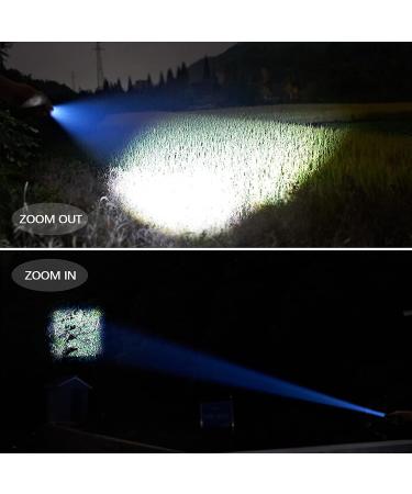 2 Pack Tactical Flashlights Torch - Military Grade, 3000 Lumens, 5 Modes, Waterproof LED Handheld Flashlight for Camping, Biking, Hiking - Emergency Outdoor Gear - Buy Online on GoSupps.com