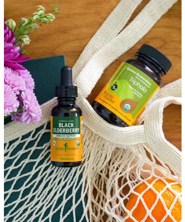 Herb Pharm Triphala Capsules: USDA Organic Cleansing & Detoxification Support & Digestive Health Support with Amla Haritaki & Bibhitaki FAIRWILD Certified | 60 Vegan Capsules Up to 30 Day Supply* 60 Count (Pack of 1) - Buy Online on GoSupps.com