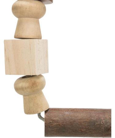 Trixie Arched Swing with Blocks - Wooden Pet Toy (20x29 cm) for Cats and Small Animals - 5829 - Buy Online on GoSupps.com